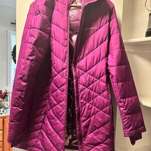 Columbia Women's Purple Quilted Jacket